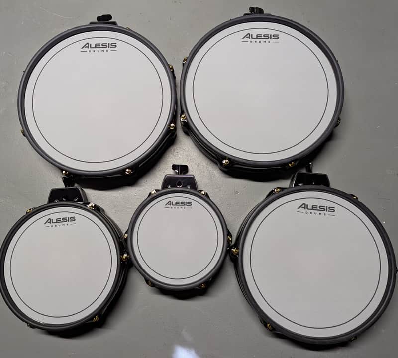 Alesis Strata Prime Mesh Drum Trigger Pad Set - 8",10",12",14",14" w/ Extras - Open Box image 1