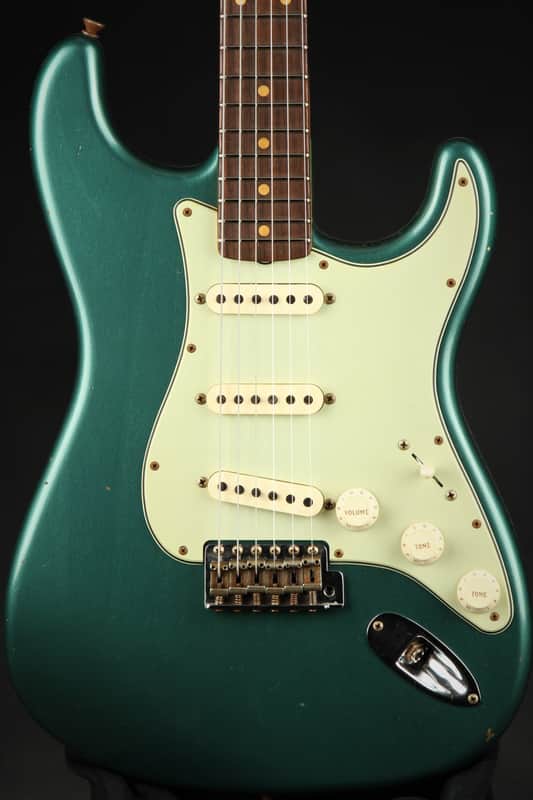 Fender Custom Shop 1960 Stratocaster Journeyman - Sherwood Green Metallic image 1