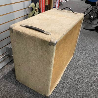 Consignment- Unknown Tweed 2 x 12 Cab with Altec 417-8H Speakers (J. Anderson) image 3