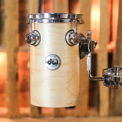 DW Collector's Standard Maple Natural Satin Oil Rata Toms - 10x6,12x6 - SO#1444896 image 2