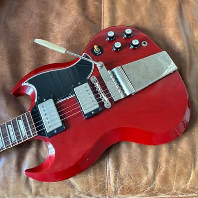 Gibson Custom Shop '61 Les Paul SG Standard Reissue with Vibrola 2000 Cherry image 4