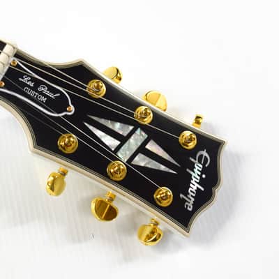 Epiphone "Inspired by Gibson Custom" Les Paul Custom - Alpine White image 7