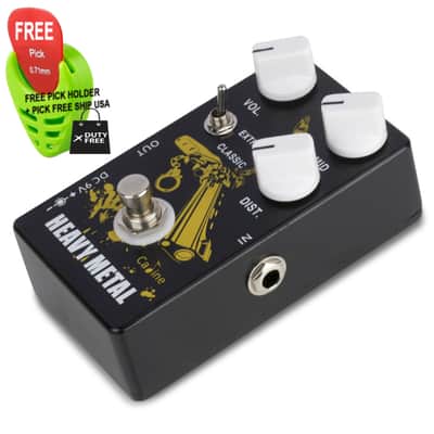 Caline CP-77 Bounty Hunter Heavy Metal Distortion Pedal, FREE PICK + HOLDER+ FREE SHIP USA image 1