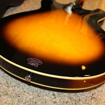 Yamaha sa500 Hollowbody electric guitar w/ black case Bild 15