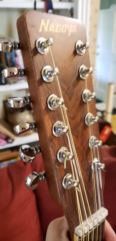 Nagoya NG12-30 Acoustic Electric Dreadnought 12-String Guitar | Reverb