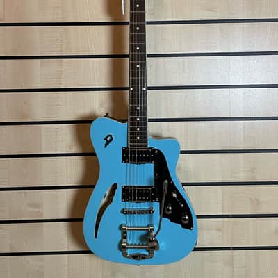 Duesenberg Caribou Narvik Blue Diamond Deluxe Tremola Electric Guitar B-Stock image 1