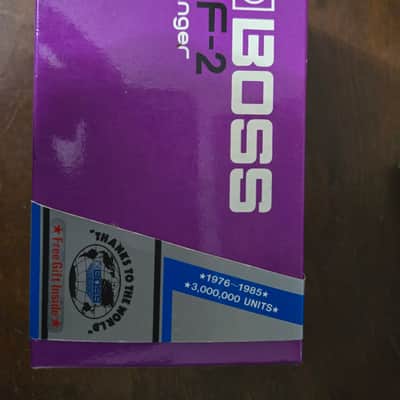 Boss BF-2 Flanger MIJ 1985 "Thanks to the World" image 18