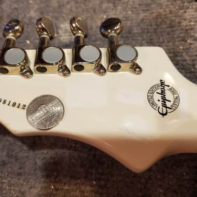 Epiphone Wilshire Limited Edition Custom Shop 2008 White image 18