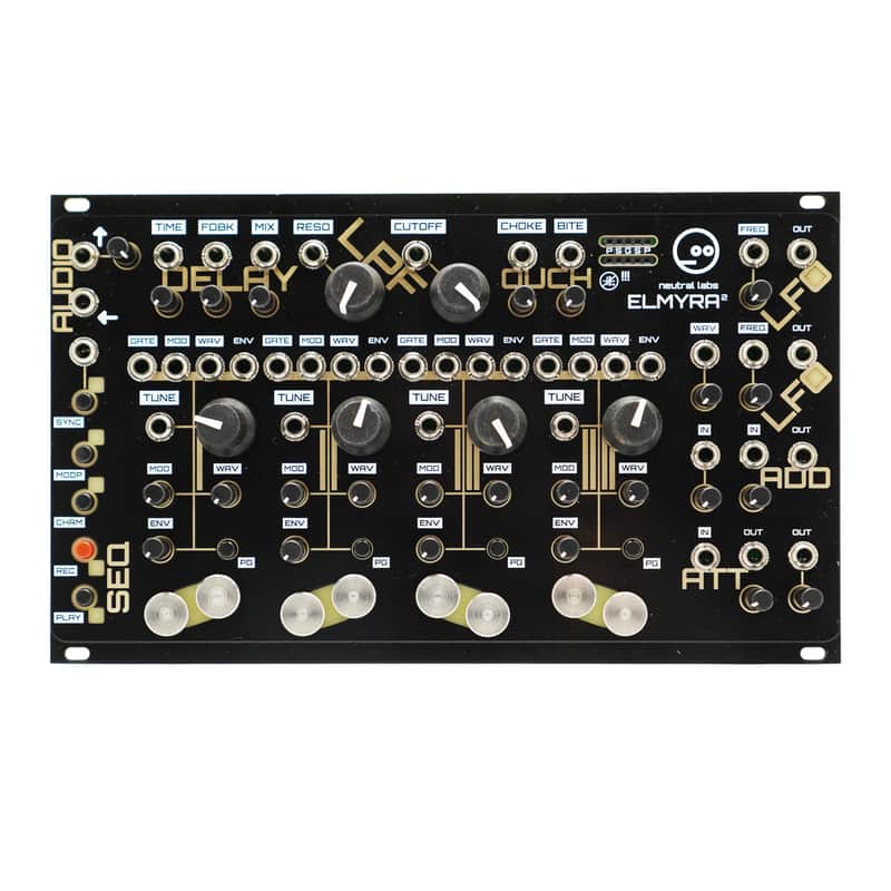 Elmyra 2 Eurorack version by Neutral Labs - Digital/analog hybrid synthesizer image 1