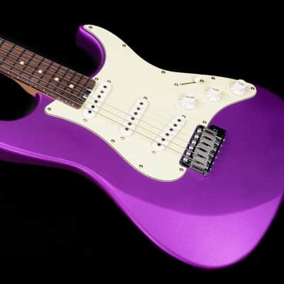 EART YMX-SG3,Roasted Book-match Mahogany Solid Body,22 Stainless Steel Frets,6-Point Synchronized Tremolo image 3