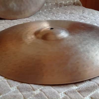 Amati Kraslice 15" Vintage Collectable Hi Hat Pair 60s-70s - Traditional image 7