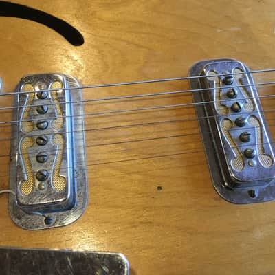 Harmony Rebel w/ Mustache Gold Foil Pickups image 6