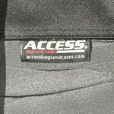 Access Padded Electric Guitar Gig Bag | Fits Most Standard Solid-Body Shapes - Black image 4