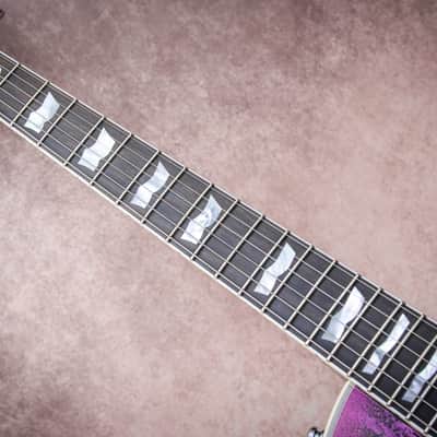 ESP MIJ Custom Shop Original Series Eclipse CTM/DB "Purple Peel + Ebony" (2024) image 10