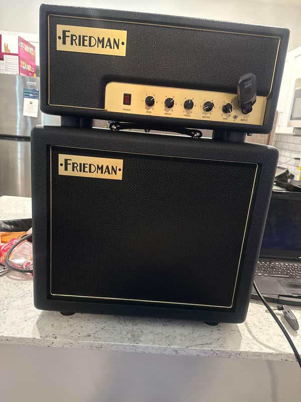 Friedman PT-20 "Pink Taco" 20-Watt Guitar Amp Head  and 1-12 cabinet 2013 - 2022 - Black image 1