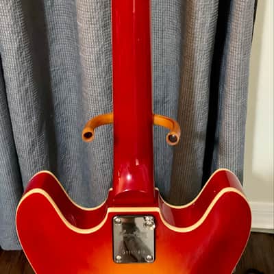 Hagstrom Viking II Ultralux 2000s - Cherry Sunburst image 7