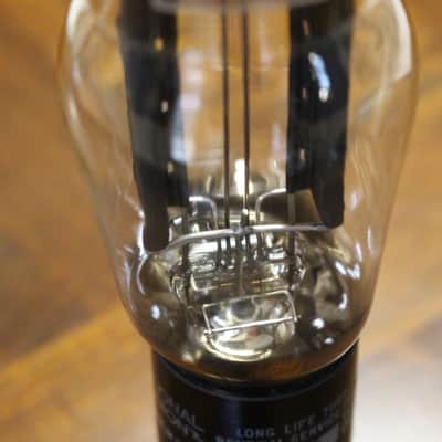 National Union 5U4G VT244 - Coke Bottle - Hanging Filament - Ribbed Plates - 1940s - NOS - Vintage Tube image 5