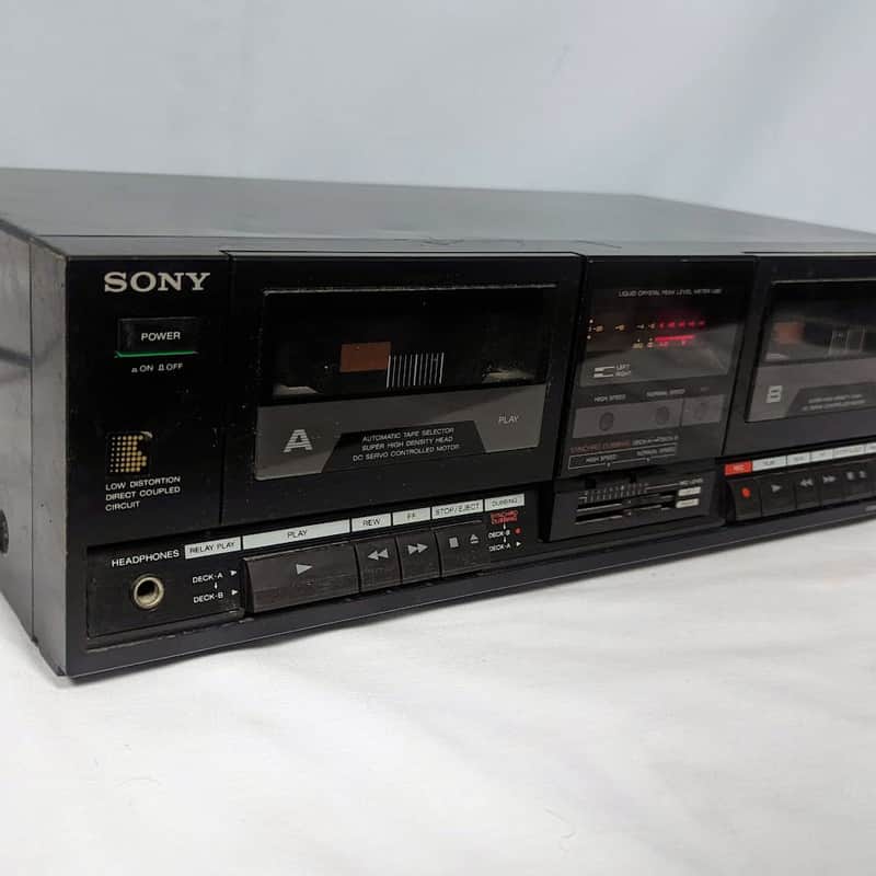1986 Sony TC-W233 Black