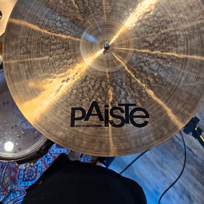 Paiste 20" 2002 Black Big Beat Cymbal 2016 - Present - Traditional image 2