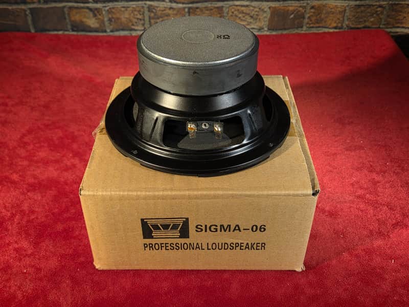Sigma-06 6” Professional Loudspeaker w/ Original Box #6 image 1
