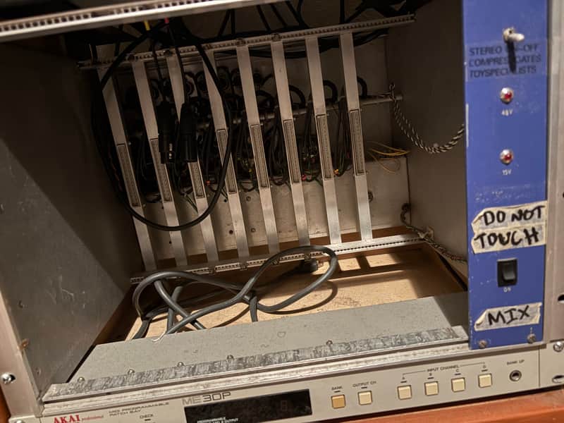 Focusrite ISA 110 Series Vintage Rack Blue/Yellow Rupert Neve Focusrite Mid 80s image 1