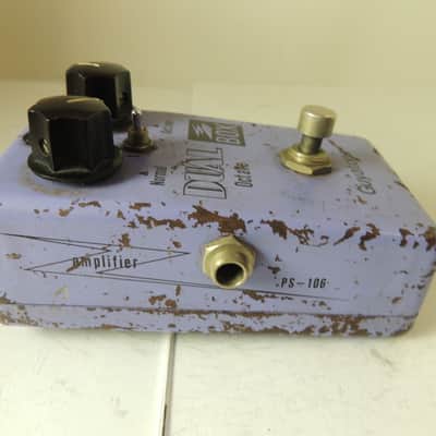 Vintage Guyatone PS-106 Dual Box Octave Fuzz Effects Pedal Free USA Shipping image 3