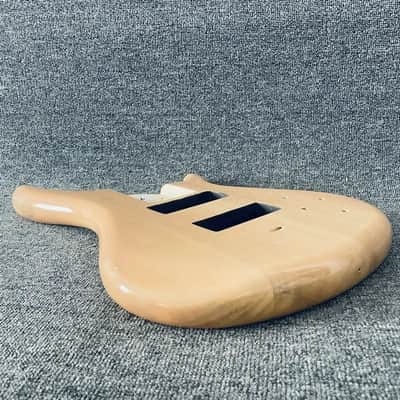 Solid Basswood Bass Guitar Body image 4