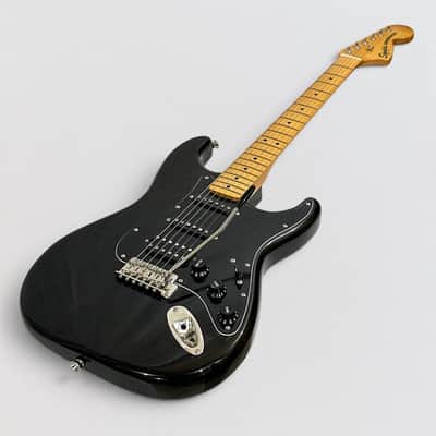 Fender Squier Classic Vibe '70s Stratocaster HSS Electric Guitar - Black image 9
