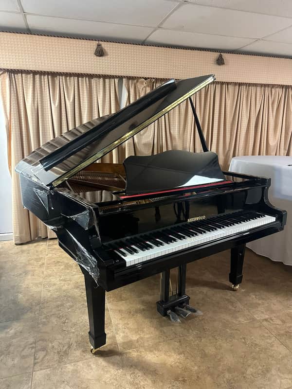 Sherwood G185 Grand Piano – 6', High-Quality New Instrument image 1