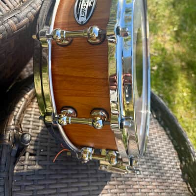PEARL SCD1450MK/186 STAVE CRAFT MAKHA 14”X5” - HAND RUBBED NATURAL MAPLE snare drum image 9