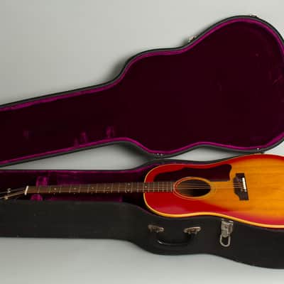 Gibson  J-45 ADJ. Flat Top Acoustic Guitar,  c. 1967, ser. #800003, black hard shell case. image 10