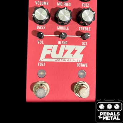 Jackson Audio FUZZ w/ 3 cards page MK2, Modern, Vintage Fuzz - Red - X19417 image 2