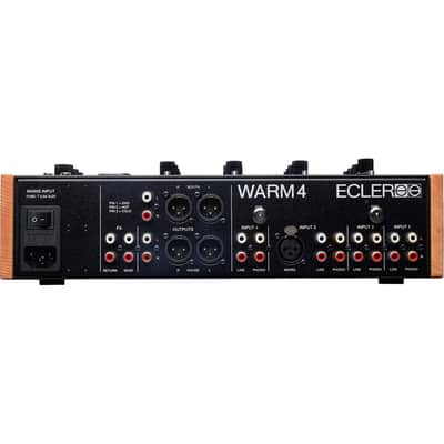Ecler WARM4 Professional 4-Channel Analog Rotary DJ Mixer imagen 5