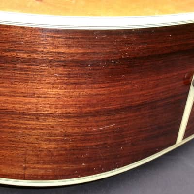 1979 Yairi DY-28 All Solid Guitar Natural+Deluxe Yairi hard case, Guitar strap and more image 15