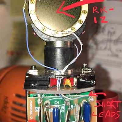 HEAVILY MODIFIED Avantone Cv-12 (akg c12vr rk-12 c-12 clone) image 2