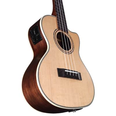 Alvarez AU70TCE Artist Tenor Cutaway Acoustic-Electric Ukulele (Natural Satin) image 5