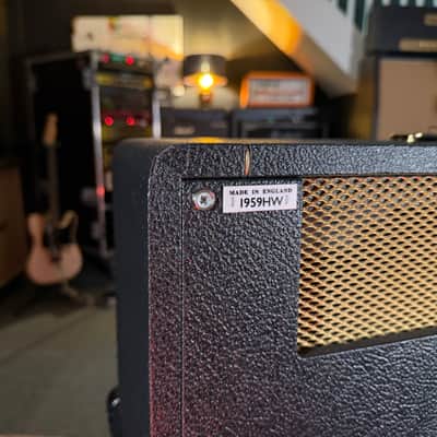 Marshall 1959HW Handwired JMP Reissue 2-Channel 100-Watt Guitar Amp Head 2020 - Black image 8