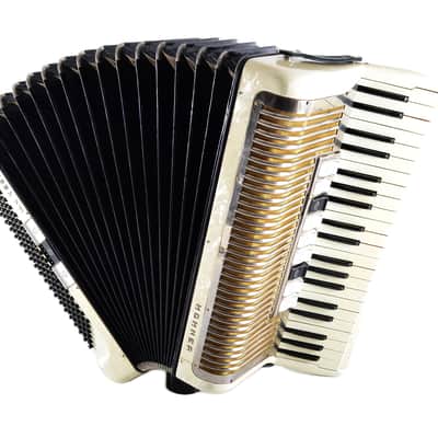 Immagine Rare Old/ Vintage German Made Top Quality Piano LMMM Accordion Hohner Contessa IV M - 120 bass, 12 switches + Hard Case&Straps-Youtube VIDEO - 13