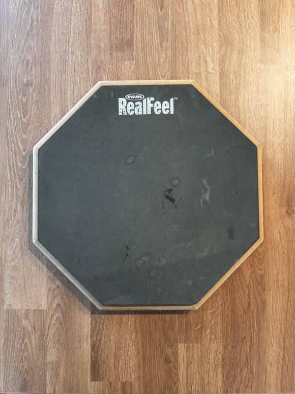 Evans RF12D RealFeel 2-Sided Practice Pad - 12" 2006 - 2020 - Grey image 1