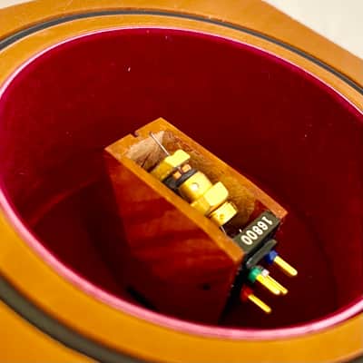Benz Micro Ruby H MC Cartridge, Bruyère wood Body, Ruby jewel plate coil, line-contact diamond on Boron Cantilever image 6