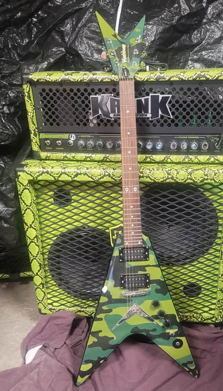 Washburn Dimebag v 2000s - Camo image 1