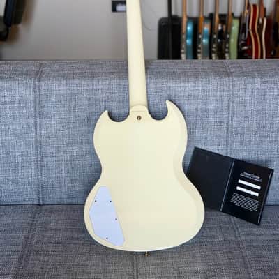 Gibson Custom Shop 1963 Les Paul Sg Custom Reissue w/Maestro Vibrola 1963 - Classic White image 3