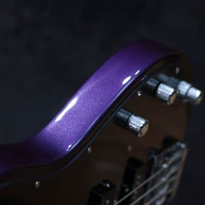 ESP LTD AP-204 Dark Metallic Purple ESP Designed Pickups 4-String Electric Bass image 16