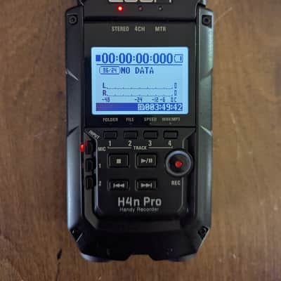 Zoom H4n PRO Digital Multitrack Recorder 2010s - All Black image 10