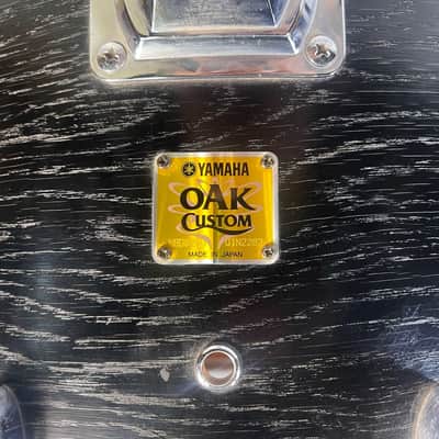 2002 Yamaha Oak Custom 22" x 18" Kick Drum NBD8220 - Black image 9