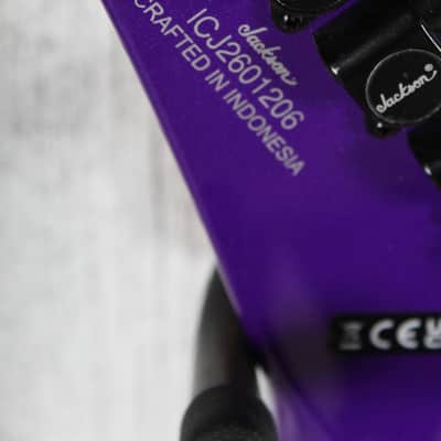 Jackson X Series Kelly KEX Solid Body Electric Guitar Deep Purple Metallic image 13