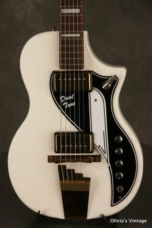 Supro Dual Tone 1957 Black & White image 1