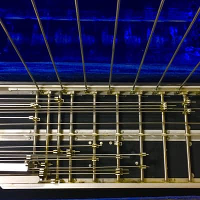 MSA Classic D10 E9 C6 Pedal Steel Guitar White Mica image 9