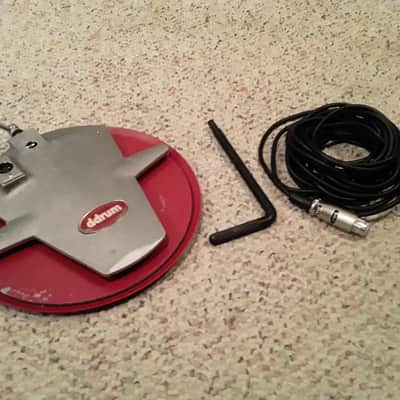 ddrum4 Cymbal Pad #2 with Original Mounting L-rod & Input Cable - Rare to Find image 4