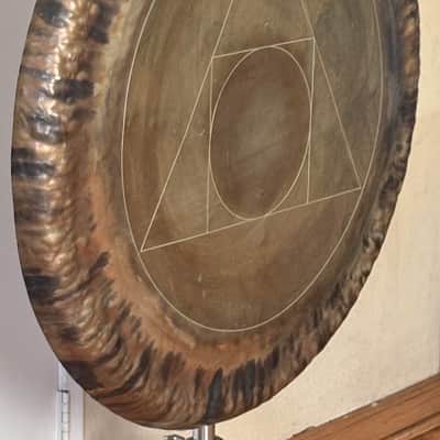 Shawn Aceto 36" Hand Made Gong ALCHEMY Sound Healing Bath Therapy Percussion VIDEO! image 2